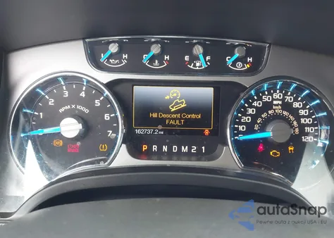 2013 Ford F-150 Platinum z USA, uszkodzony, nr VIN 1FTFW1E67DFB26886